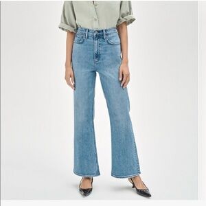 Denim Forum The Twiggy High Rise Flare Jeans